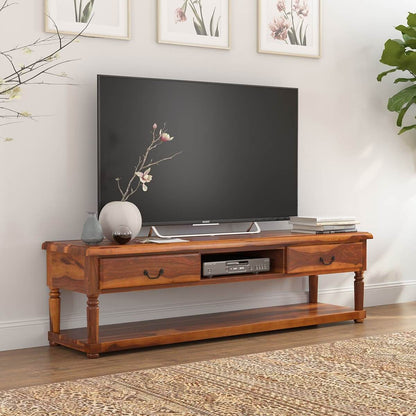 bolt solid wood tv console