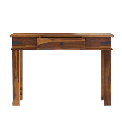 alan solid wood console table