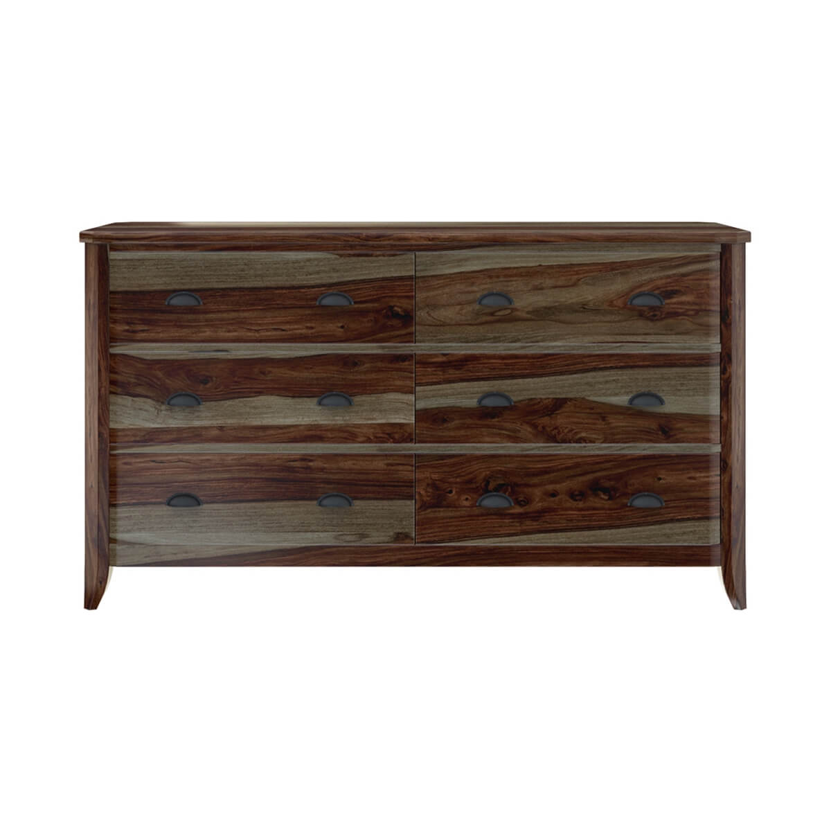 romeo solid wood dressing table in espresso finish