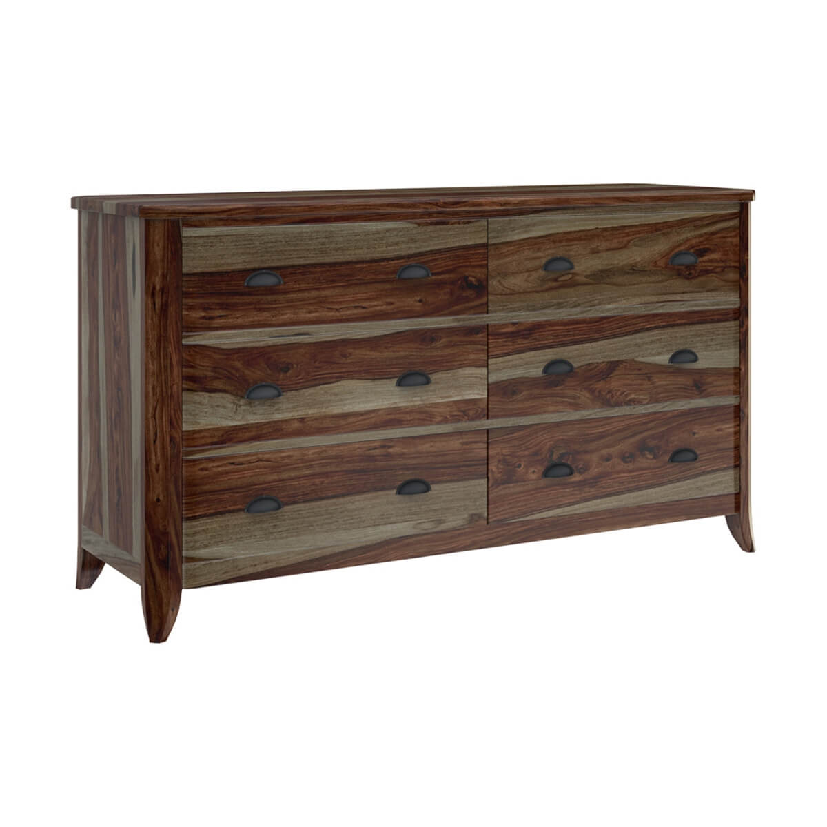 romeo solid wood dressing table in espresso finish