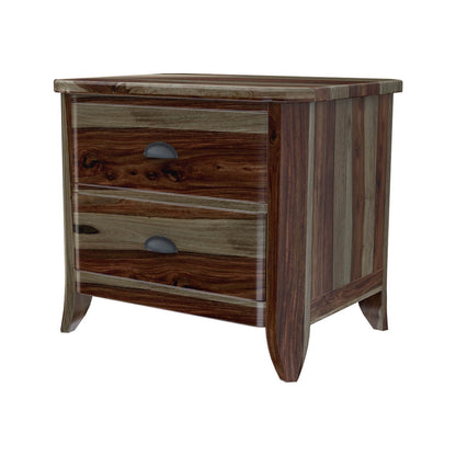 romeo solid wood bedside table