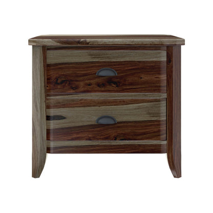 romeo solid wood bedside table