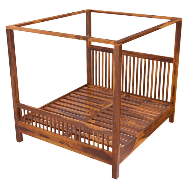 lotus solid wood poster bed
