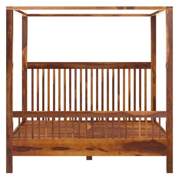 lotus solid wood poster bed
