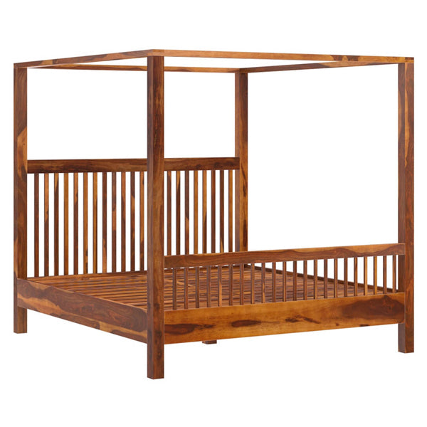 lotus solid wood poster bed