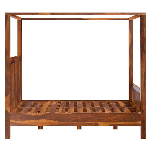 lotus solid wood poster bed