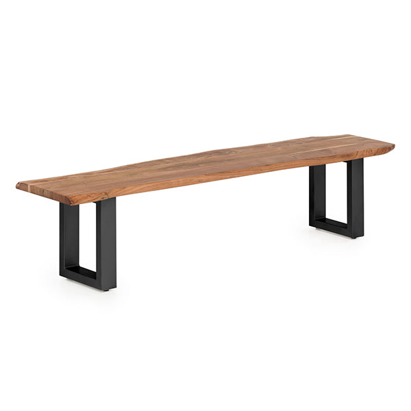 live edge bench