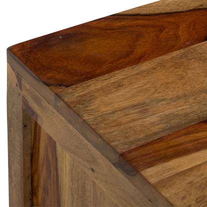 alankaar solid wood bedside table