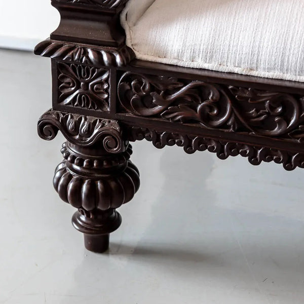 antique carved sofa