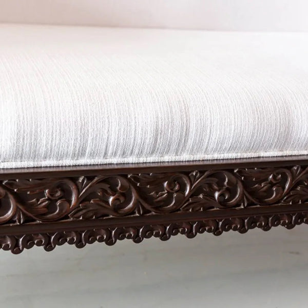 antique carved sofa
