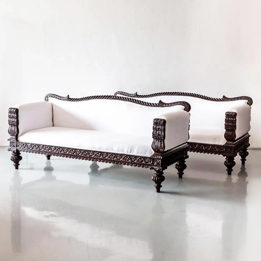 antique carved sofa