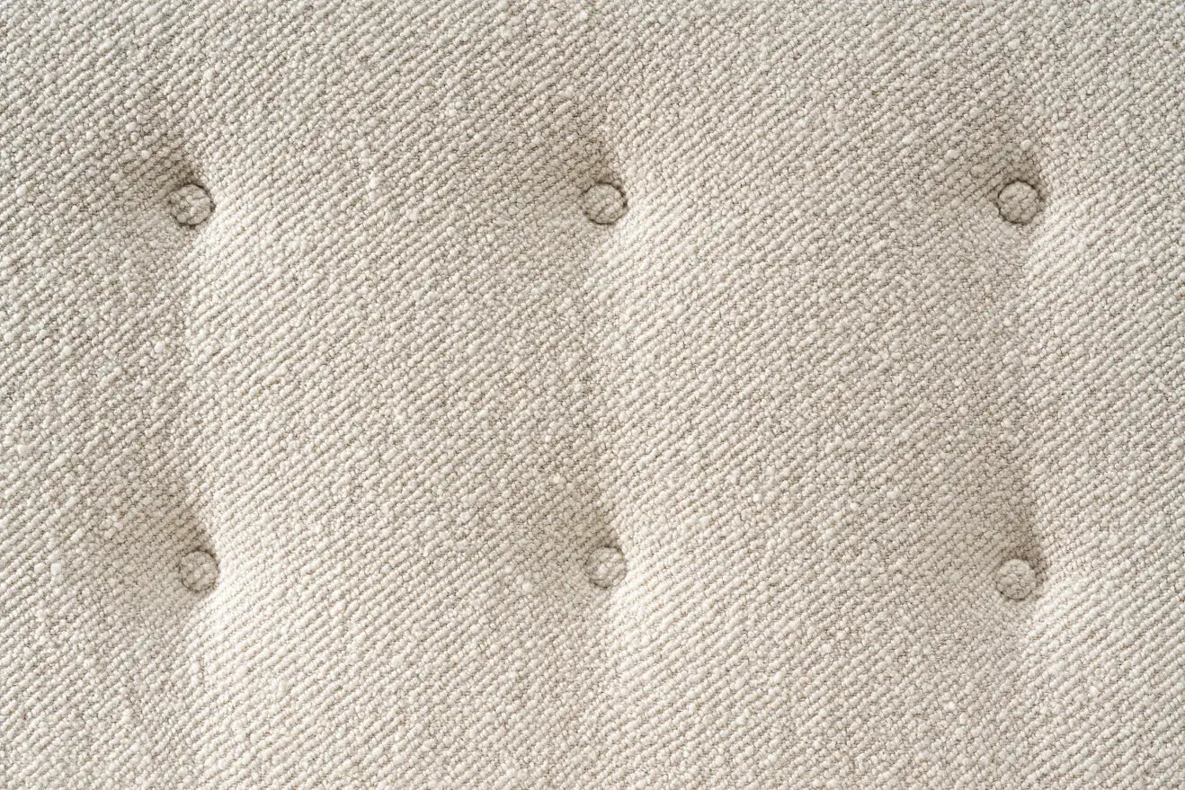 boston sofa in white fabric