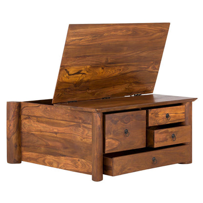 ruksa solid wood coffee table