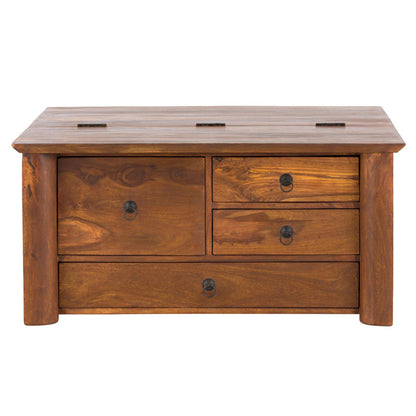 ruksa solid wood coffee table