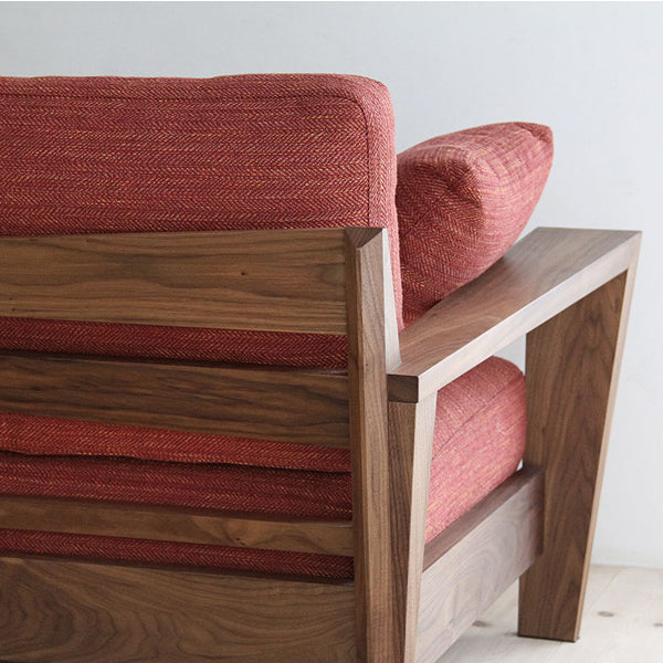 parker solid wood sofa