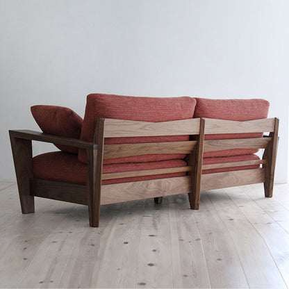 parker solid wood sofa