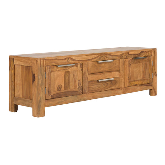 penelope solid wood cabinet in natural finish