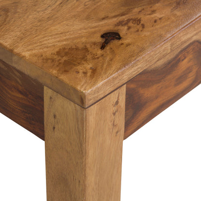 lisbon solid wood dining chair in natural finish