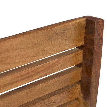 lisbon solid wood dining chair in natural finish