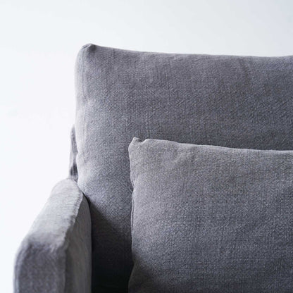 island fabric armchair
