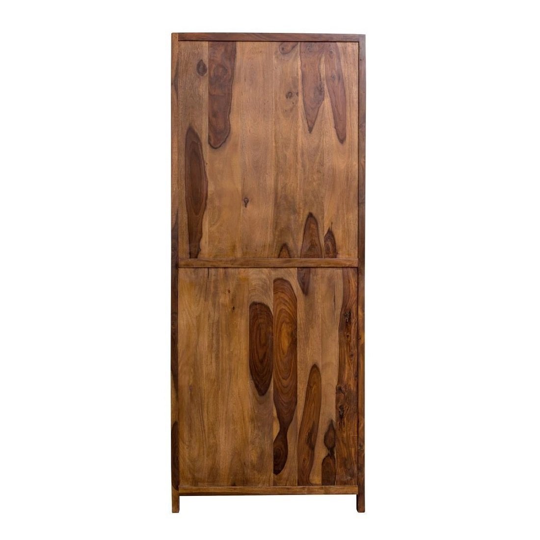 Kinara solid wood book shelve in stone finish