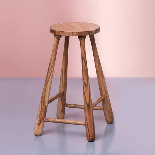 shaker solid wood seating stool
