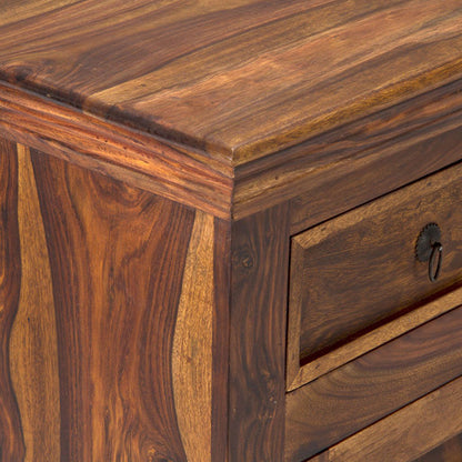 merlin solid wood sideboard in natural finish