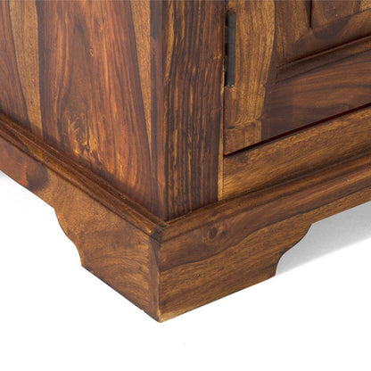 merlin solid wood sideboard in natural finish