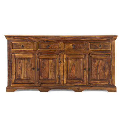merlin solid wood sideboard in natural finish