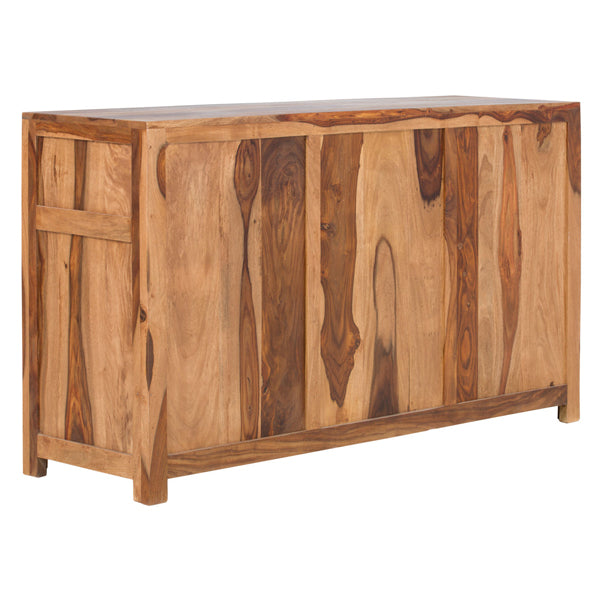 chelsea solid wood sideboard in natural finish
