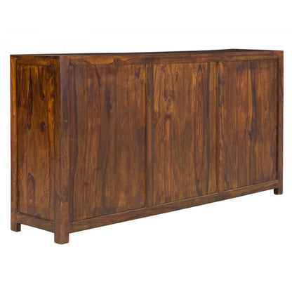 nikido solid wood sideboard in natural finish