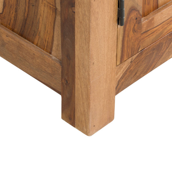chelsea solid wood sideboard in natural finish