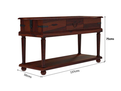 Matay solid wood console table