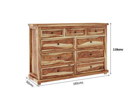 livia solid wood dresser