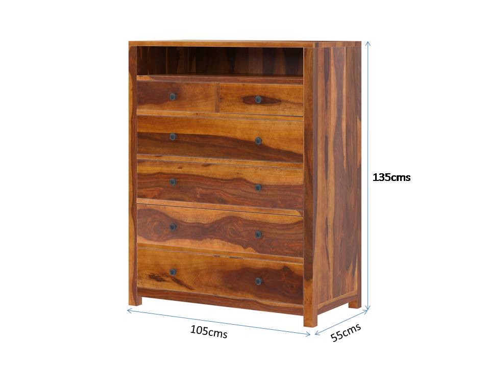 lotus solid wood dresser/chest