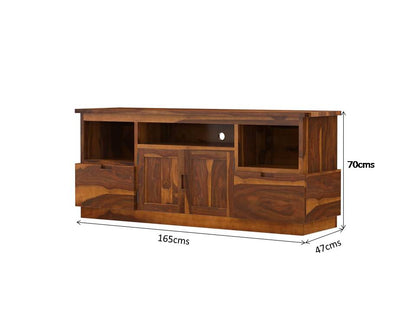 roney solid wood TV Unit