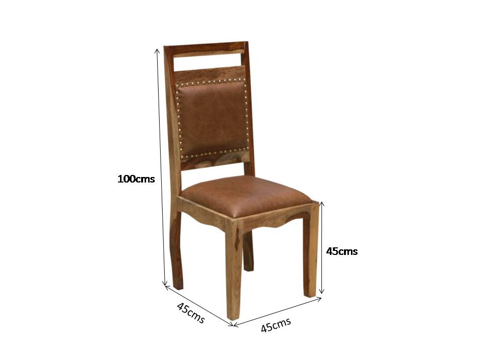 robin upholstery dining chair in wood