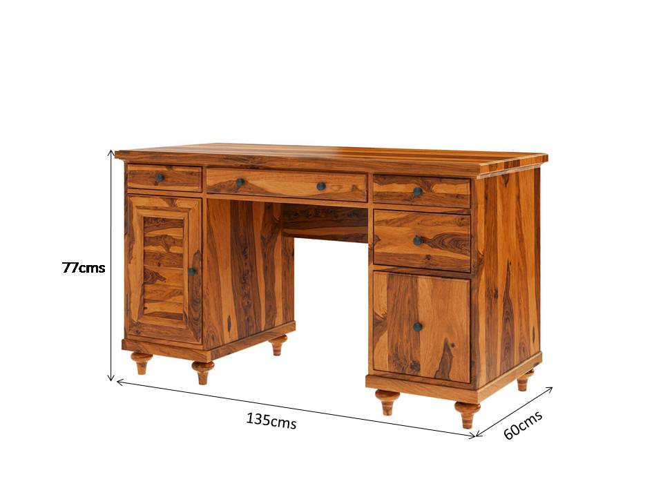 buli solid wood office table