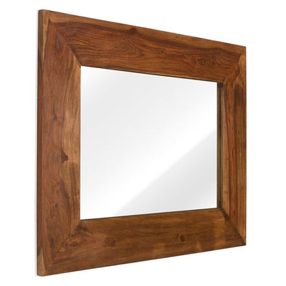 camen solid wood mirror