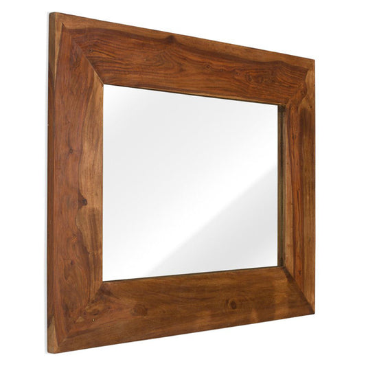 camen solid wood mirror