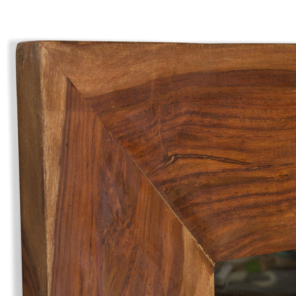 camen solid wood mirror
