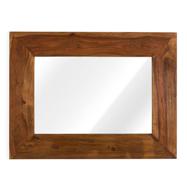camen solid wood mirror