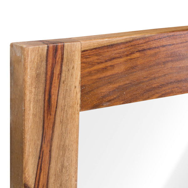 havana solid wood mirror