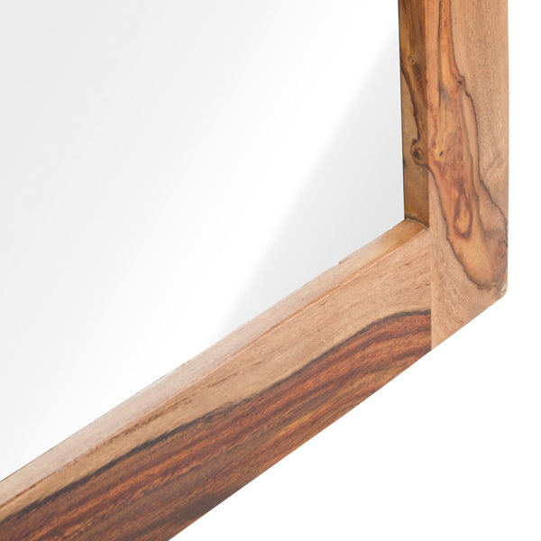 havana solid wood mirror