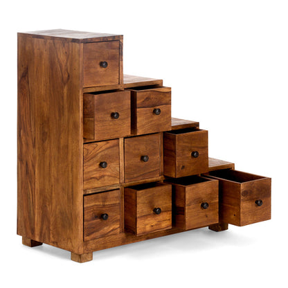 merlin solid wood cabinet in natural finish