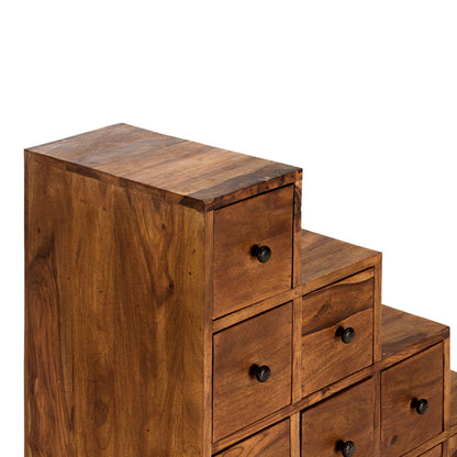 merlin solid wood cabinet in natural finish