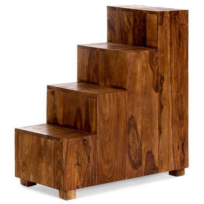 merlin solid wood cabinet in natural finish