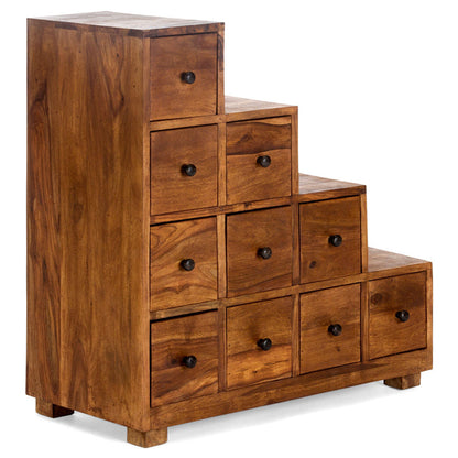 merlin solid wood cabinet in natural finish
