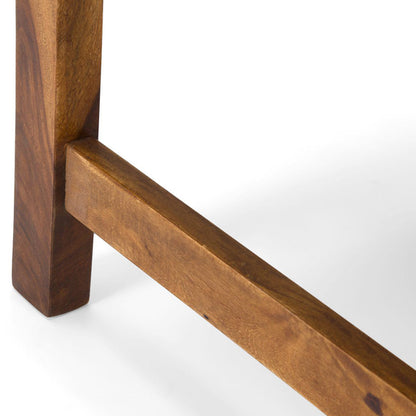 texas solid wood dining chair in natural finish