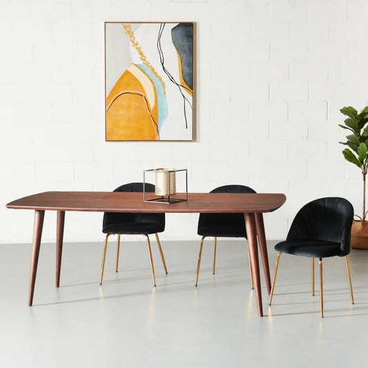 Alamo Solid Acacia Wood Dining Table